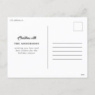 elegant watercolor tree christmas with holidays  h holiday postcard