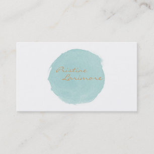 ★ Elegant Watercolour Business Card