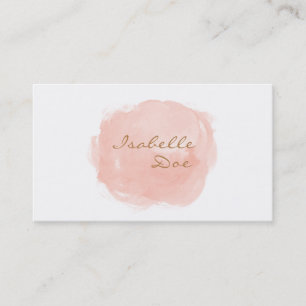 ★ Elegant Watercolour Business Card
