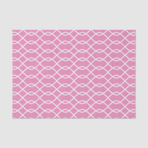 Elegant wave pattern - Hot pink - Tissue paper