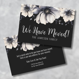 Elegant We Have Moved Announcement Card
