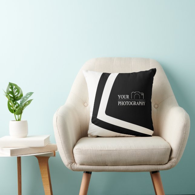 Elegant Wedding Add Personalised Photography Green Cushion (Chair)