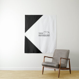 Elegant Wedding Add Personalised Photography Tapestry