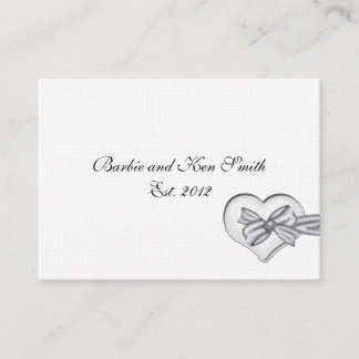 ELEGANT WEDDING ADDRESS CARD TEMPLATE