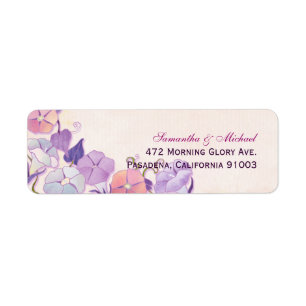 Elegant Wedding Address Label