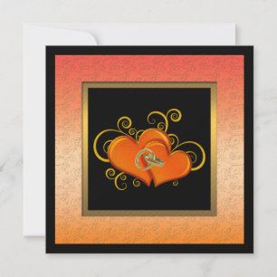 Elegant Wedding Anniversary Party Invitation