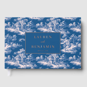 Elegant Wedding Announcement Guest Book