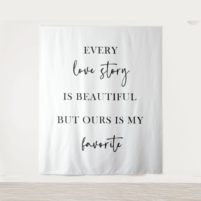 Elegant Wedding Backdrop – Perfect for Your Specia Tapestry (Front)