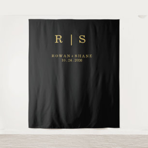 Elegant Wedding Backdrop Tapestry