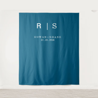 Elegant Wedding Backdrop Tapestry