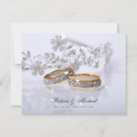 Elegant Wedding Band Invitations