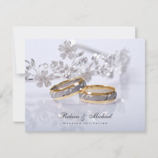 Elegant  Wedding Band Invitations