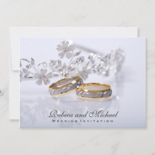Elegant  Wedding Band Invitations