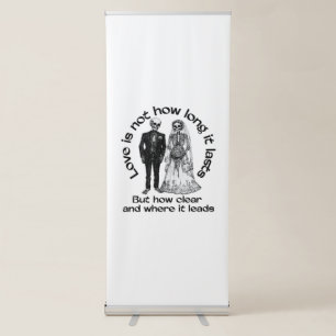 Elegant Wedding Banner  Meaningful Love Quote Sign