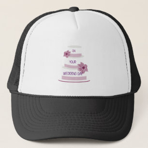 Elegant Wedding Cake Trucker Hat
