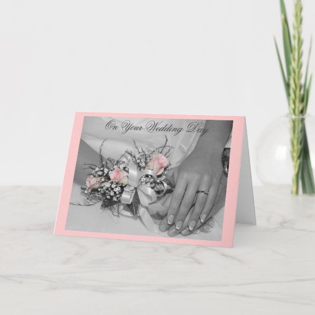 Elegant Wedding Card (Front)