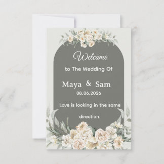 Elegant Wedding Card