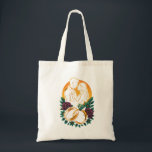 Elegant Wedding Couple Floral Ring Tote Bag<br><div class="desc">Celebrate love in style with this stunning, high-resolution wedding-themed tote bag featuring a romantic couple silhouette framed by vibrant floral blooms, golden rings, and a radiant gemstone. Designed in a bold, semi-realistic vector style, this eye-catching artwork pops on both light and dark fabrics — perfect for bridal showers, anniversaries, or...</div>