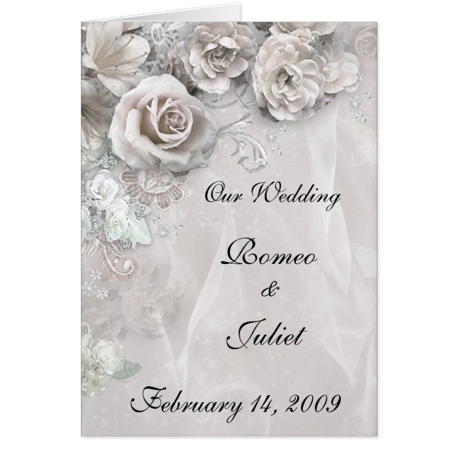 Elegant Wedding (customisable) (Front)