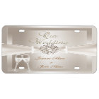 Elegant Wedding Damask Cream White Champagne