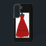 Elegant Wedding Dress Mother of the Bride Samsung Galaxy Case<br><div class="desc">This Wedding Dress Mother of the Bride bridal fashion design was created for the modern wedding. It has sleek designer accents and a chic contemporary style.</div>