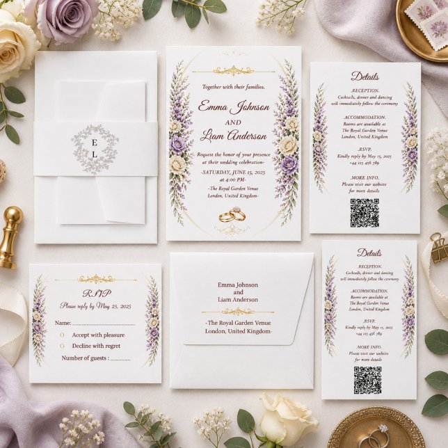 Elegant Wedding Envelope Mockup Classic Minimal (Creator Uploaded)