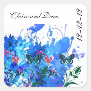 ELEGANT WEDDING ENVELOPE SEAL STICKERS