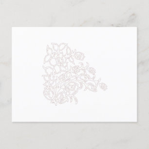 Elegant Wedding Essentials   Summer & Year-Round Postcard