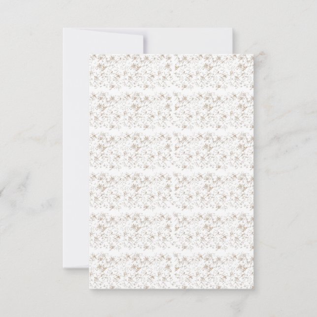 Elegant Wedding Essentials | Summer & Year-Round Thank You Card (Front)