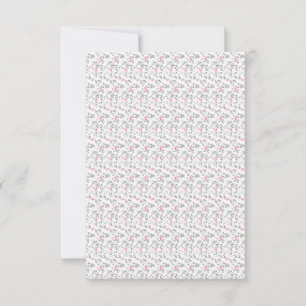 Elegant Wedding Essentials Summer & Year-Round Thank You Card