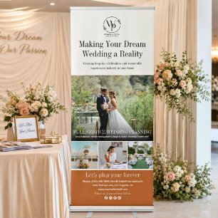 Elegant Wedding Event Planning Sign