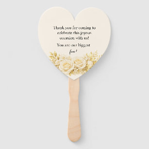 Elegant Wedding Fan