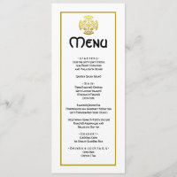 Elegant Wedding  Faux Gold Celtic Cross  Wedding
