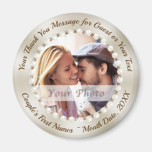Elegant Wedding Favours Wholesale. BULK Discounts Magnet