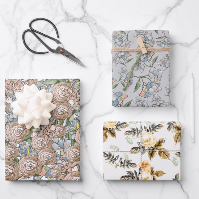 Elegant Wedding Gift Wrap (Front)