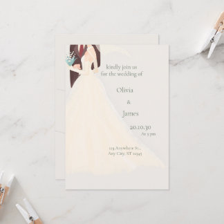 Elegant Wedding Invitation