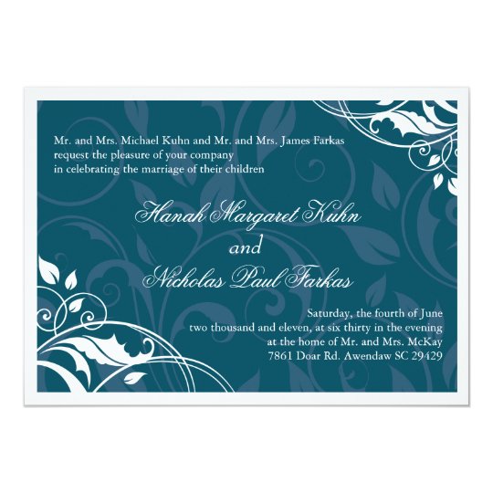Elegant Wedding Invitation