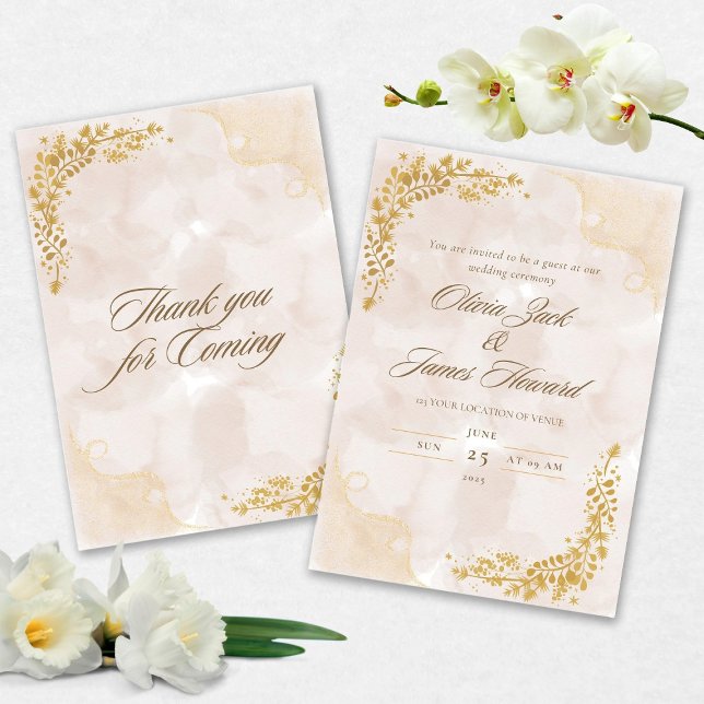 Elegant Wedding invitation (Creator Uploaded)