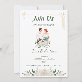  Elegant Wedding Invitation