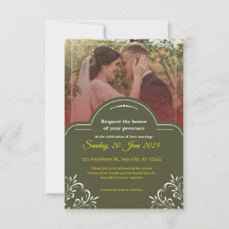 Elegant Wedding Invitation – Classic