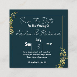 Elegant Wedding Invitation – Classic & Romantic Ce