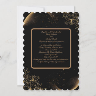Elegant Wedding Invitation - Classic & Timeless De