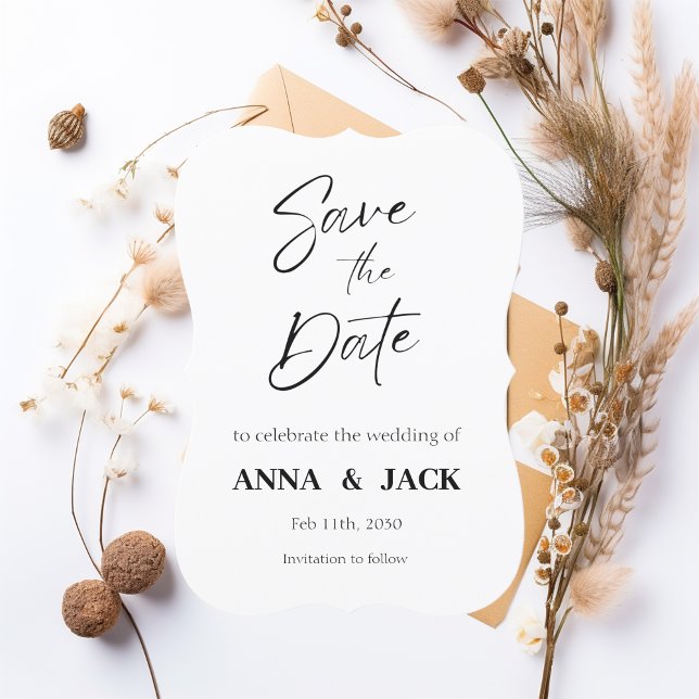 Elegant Wedding invitation Save the Date (Creator Uploaded)