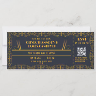 Elegant Wedding Las Vegas Destination Invitations