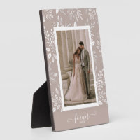 Elegant Wedding Photo Frameless Picture  Easel