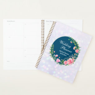 Elegant Wedding Planner Blush Pink Flowers