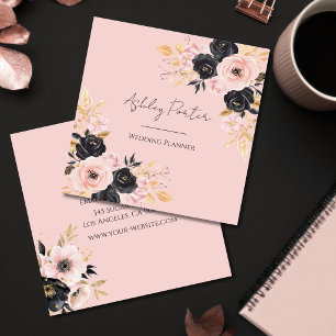Elegant Wedding Planner Business Card