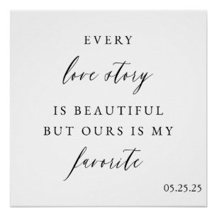 Elegant Wedding Quote Backdrop – Romantic Decor