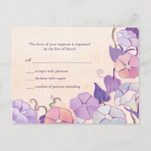 Elegant Wedding Response Card