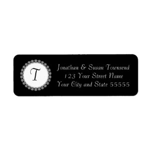Elegant Wedding Return Address Label